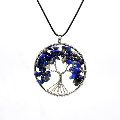 Pendentif arbre de vie Lapiz Lazuli