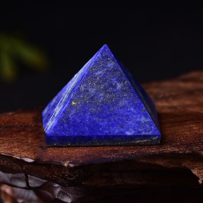Pyramide en pierre de Lapiz Lazuli