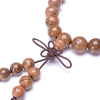 Bracelet Mala 108 perles en bois noeud