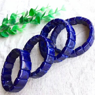 Bracelet en lapis lazuli
